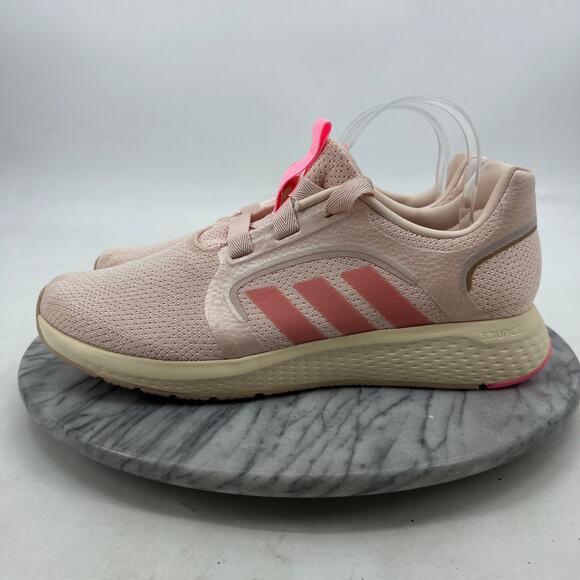 Adidas Womens 9 Running Shoes Pink Edge Lux Cushioned Lightweight GeoFit Workout - Picture 4 of 12